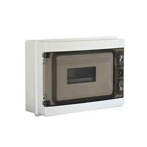 302x218x115 mm 12'li  Sıva Üstü Sigorta Kutusu IP65