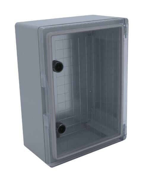 50x70x24,5cm Ip 65 H.Free Şeffaf Kapaklı Taban Saclı Sıva Üstü Dağıtım Panosu