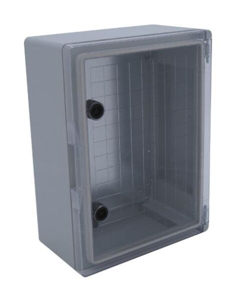 50x70x24,5cm Ip 65 H.Free Şeffaf Kapaklı Taban Saclı Sıva Üstü Dağıtım Panosu