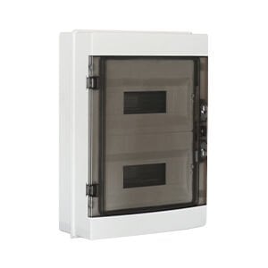 302x420x140 mm 24'lü Sıva Üstü Sigorta Kutusu IP65