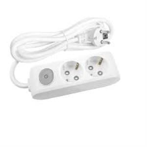 Viko 2li Uzatma Grup Priz Anahtarlı Topraklı Kablolu Çocuk Korumalı 5m