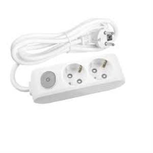 Viko 2li Uzatma Grup Priz Anahtarlı Topraklı Kablolu Çocuk Korumalı 5m