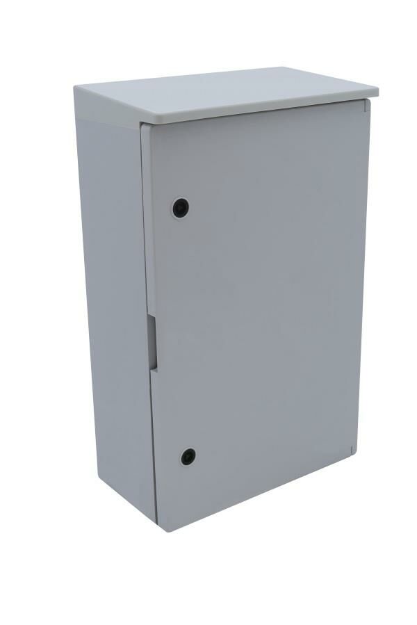 40x60x20cm H.Free Şapkalı Opak Kapaklı Taban Saclı Sıva Üstü Dağıtım Panosu, Ip65