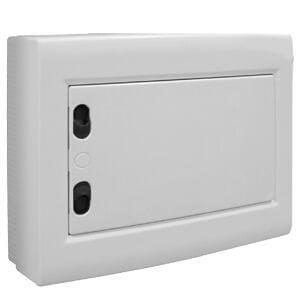 330x262x95 mm 12'li Sıva Üstü Opak Kapaklı Sigorta Kutusu IP40