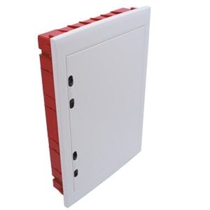 465x680x120 mm 54'lü Sıva Üstü Opak Kapaklı Sigorta Kutusu IP40