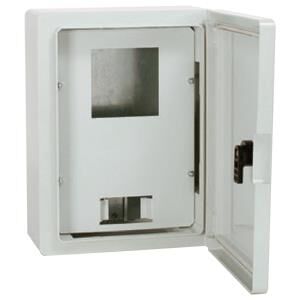 30x40x16,5 cm H.Free Şeffaf Kapaklı 1 Mnf. Syç. 15 sig. Kapasiteli Sıva Üstü Sayaç Panosu, Ip 65