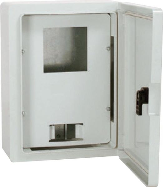 40x50x17,5cm H.Free Şeffaf Kapaklı 1 Trf. Syç. 6 sig. Kapasiteli Sıva Üstü Sayaç Panosu, Ip65