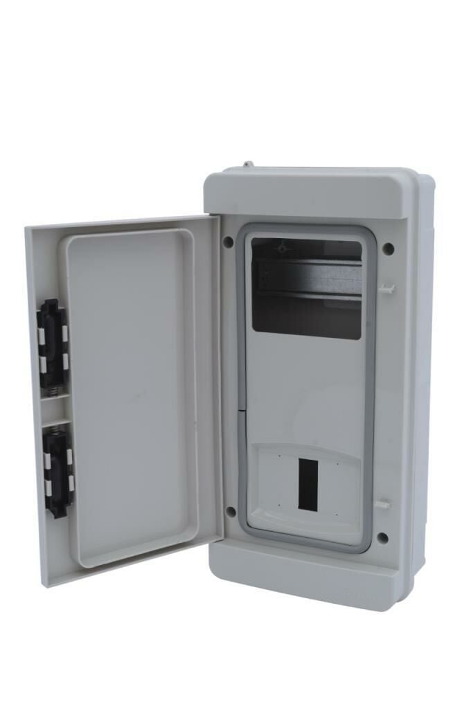 170x350x140 mm H.Free Opak Kapaklı Mnf. Elektronik Saat 5 sig. Kapasiteli Sıva Üstü Sayaç Panosu