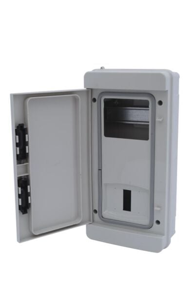 170x350x140 mm H.Free Opak Kapaklı Mnf. Elektronik Saat 5 sig. Kapasiteli Sıva Üstü Sayaç Panosu