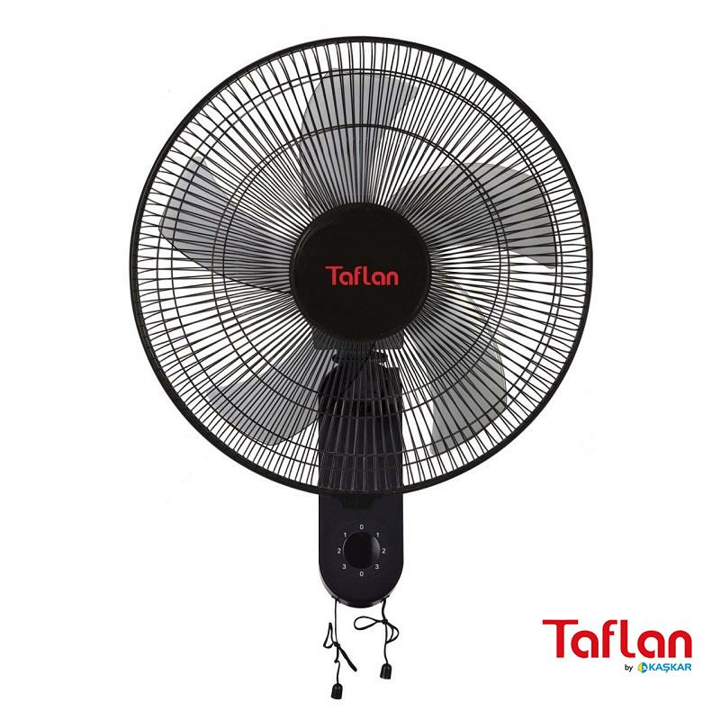 Taflan FB-40-704 Siyah Duvar Vantilatörü (40 cm)