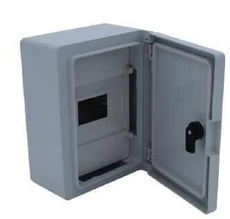 18x24x12 cm 8 Otomatlı 1x4 Opak Kapaklı Sıva Üstü Otomat Panosu Ip65 H.Free