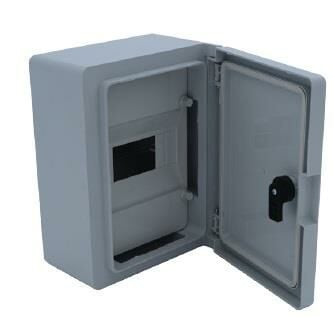 18x24x12 cm 8 Otomatlı 1x4 Opak Kapaklı Sıva Üstü Otomat Panosu Ip65 H.Free