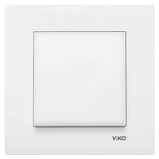 Viko Karre Tekli Elektrik Anahtar Düğme Çerçeveli
