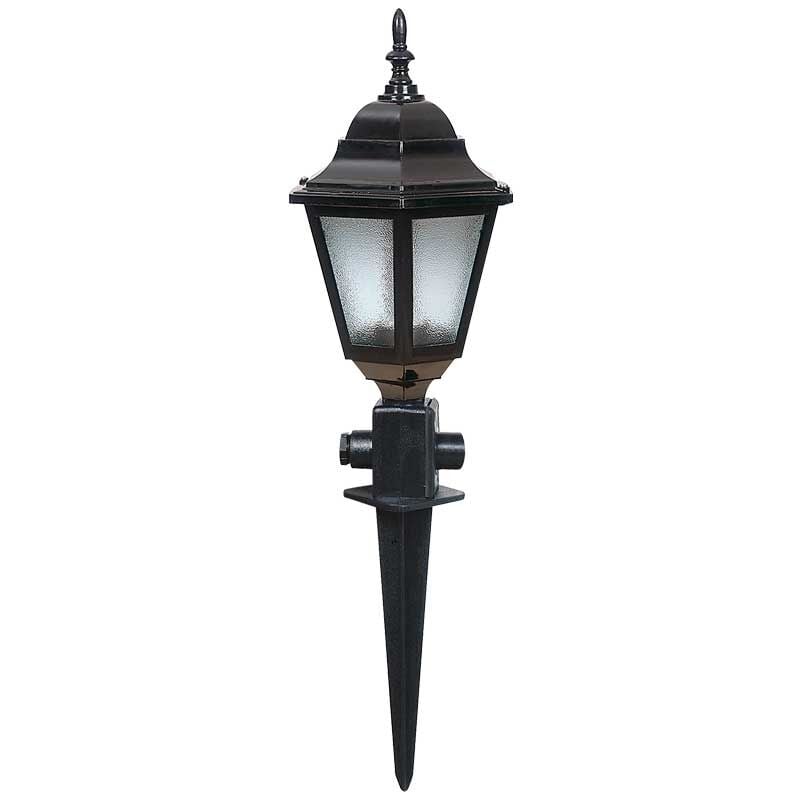 Akrilik Camlı Abs Saplamalı Park Bahçe Çim Armatürü 23x60cm