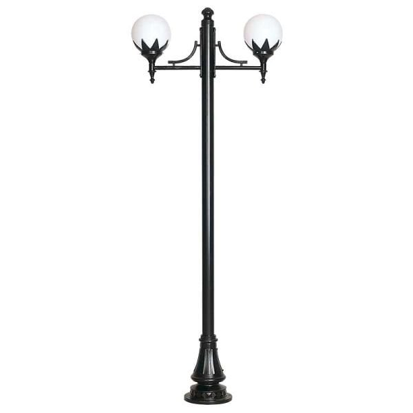 Polietilen Camlı Yapraklı Model Park Bahçe Aydınlatma Direği 90x260cm