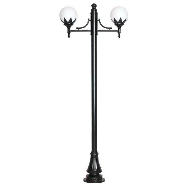 Polietilen Camlı Yapraklı Model Park Bahçe Aydınlatma Direği 90x260cm