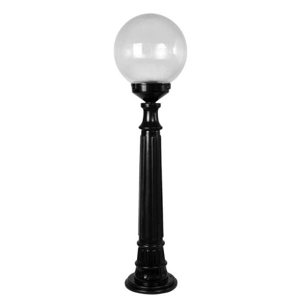 ElektrikPiyasa 25 lik Prizmatik Gloplu Park Bahçe Çim Direği 90 cm