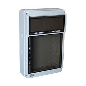 335x520x155 mm 16 Sigorta Takılabilir Şeffaf Kapaklı Fonksiyonel Kutu