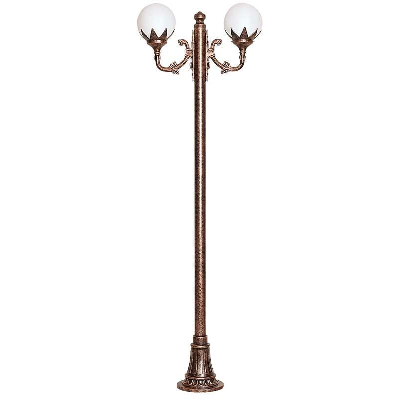 Polietilen Camlı Yapraklı Model Park Bahçe Aydınlatma Direği 80x250cm