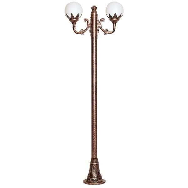 Polietilen Camlı Yapraklı Model Park Bahçe Aydınlatma Direği 80x250cm