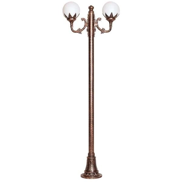 Polietilen Camlı Yapraklı Model Park Bahçe Aydınlatma Direği 80x250cm