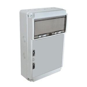 335x520x155 mm 16 Sigorta Takılabilir Opak Kapaklı Fonksiyonel Kutu