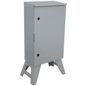 40x60x20cm Opak Kapaklı ABS Şantiye Panosu, 6 Ad. Priz, 34 Ad. Sigorta