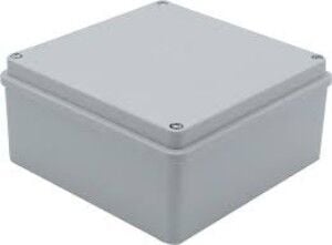 150x150x70 mm Kare ABS Sıva Üstü Düz Yüzeyli Opak Buat