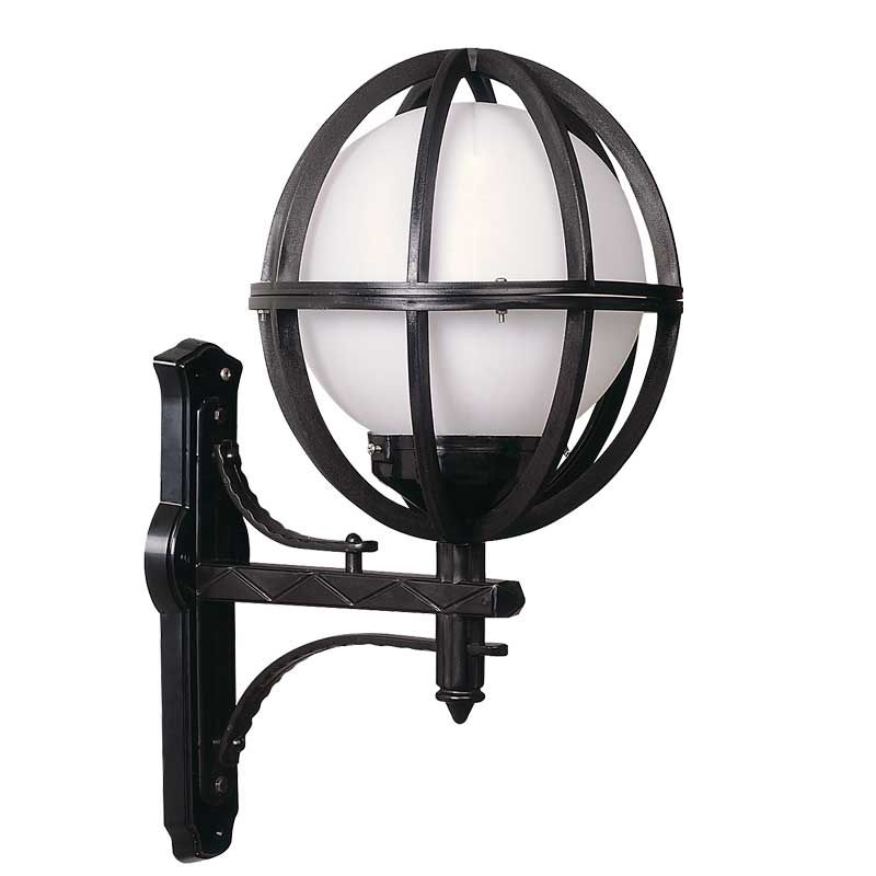 25lik Polietilen Camlı Düz Meridyen Park Bahçe Armatürü 40x62cm