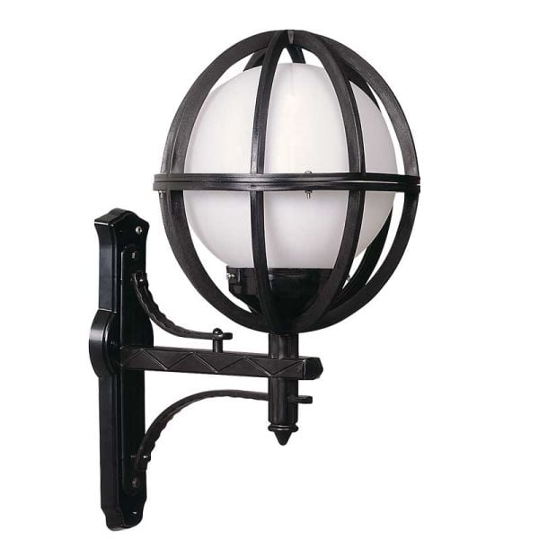 25lik Polietilen Camlı Düz Meridyen Park Bahçe Armatürü 40x62cm