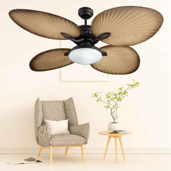 Kaşkar-Taflan T52040-L Aydınlatmalı Uzaktan Kumandalı Tavan Vantilatörü