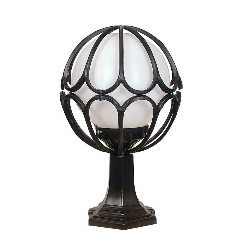 25lik Polietilen Camlı Lale Meridyen Park Bahçe Armatürü 30x50cm