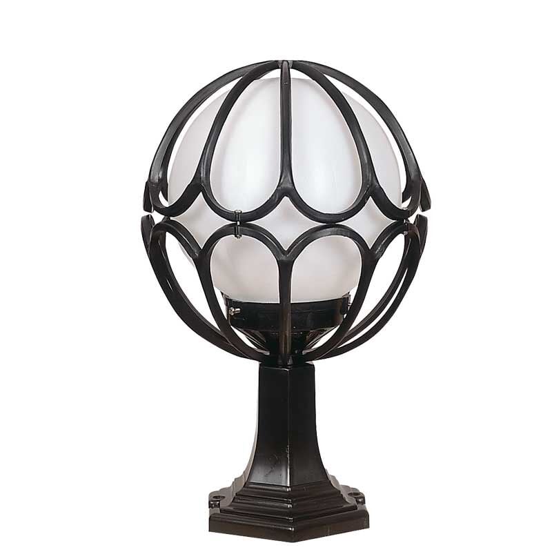 25lik Polietilen Camlı Lale Meridyen Park Bahçe Armatürü 30x50cm