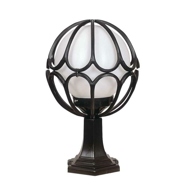 25lik Polietilen Camlı Lale Meridyen Park Bahçe Armatürü 30x50cm