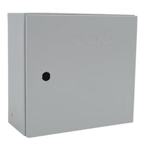 32x30x15 cm Metal Sıva Üstü Sigorta Dağıtım Panosu, 12 Ad. Sigorta + Pako Yeri Mevcut, 12 Otomatlı Dağıtım Panosu
