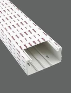 Mutlusan 100x50 mm İçten Kapaklı Beyaz Kablo Kanalı, 2 metre