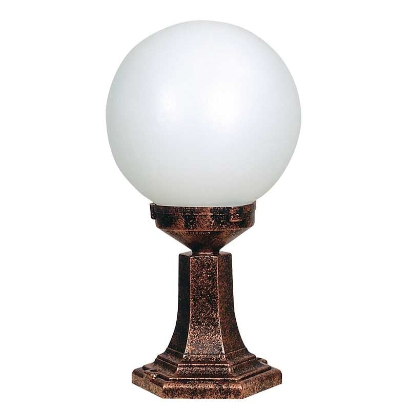 25lik Polietilen Camlı Meridyen Park Bahçe Armatürü 25x46cm