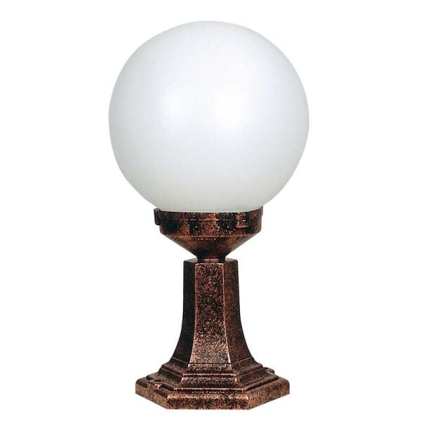 25lik Polietilen Camlı Meridyen Park Bahçe Armatürü 25x46cm