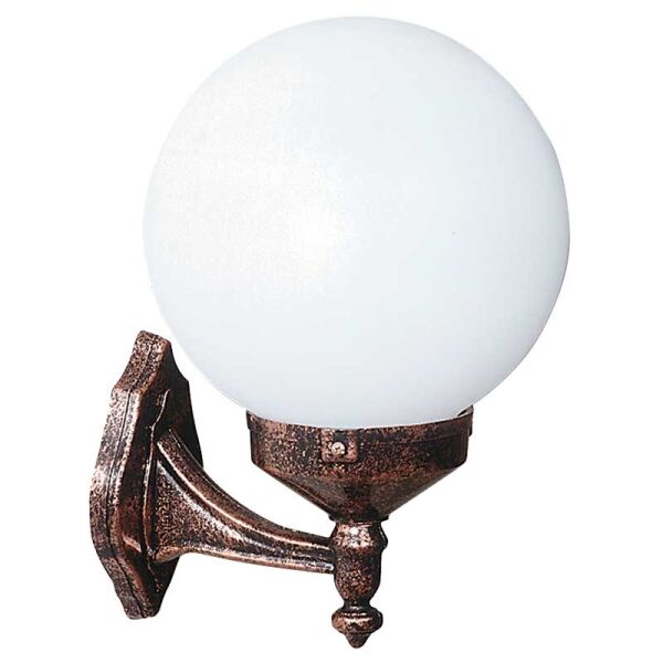 25lik Polietilen Camlı Meridyen Park Bahçe Armatürü 30x35cm