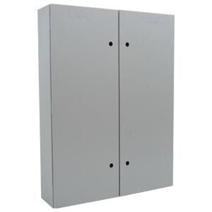 75x80x20cm Metal Sıva Üstü Sigorta Dağıtım Panosu, 90 Ad. Sigorta + 125 A Kompak + Klemens Yeri Mevcut, 90 Otomatlı Dağıtım Panosu