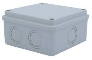 100x100x50 mm Kare ABS Sıva Üstü Kırma Yüzeyli Opak Buat, IP54 H.Free