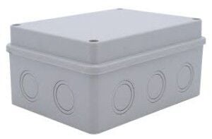 150x110x70 mm Kare ABS Sıva Üstü Kırma Yüzeyli Opak Buat, IP54 H.Free