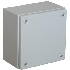 20x20x12 mm Metal Buat, Buton, Klemens Kutusu Flanşlı, Ip 54