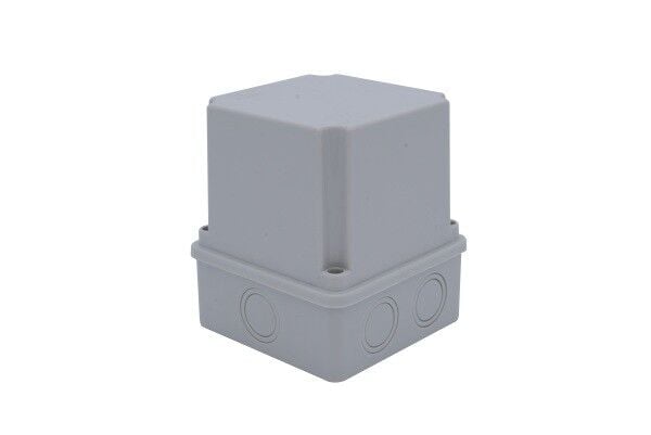 100x100x120 mm Kare Derin ABS Sıva Üstü Kırma Yüzeyli Opak Buat, IP54 H.Free