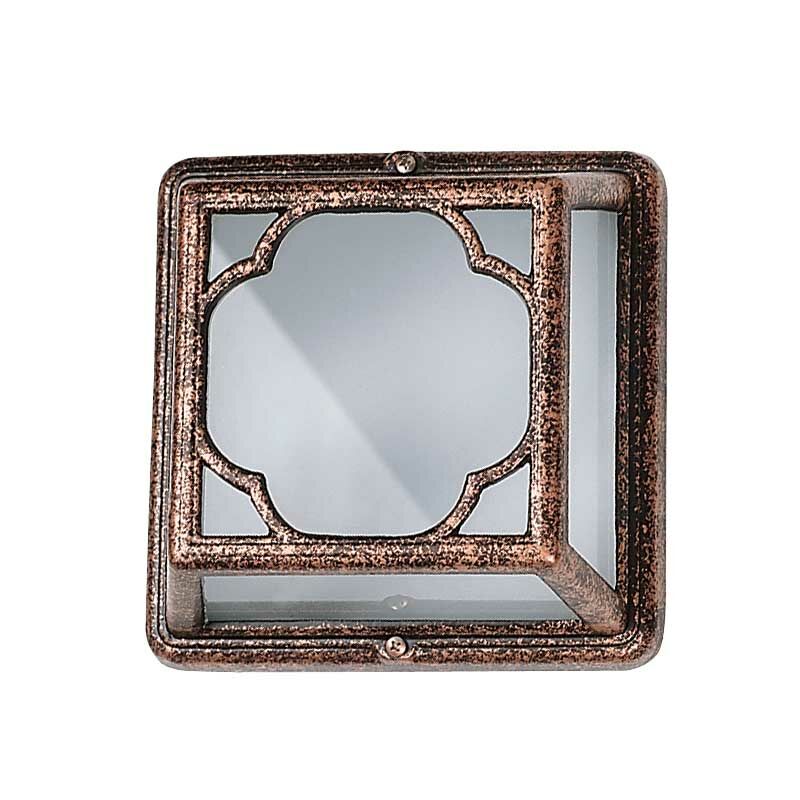 Alüminyum Metal Park Bahçe Tavan Aydınlatma Feneri 20x20cm