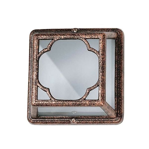 Alüminyum Metal Park Bahçe Tavan Aydınlatma Feneri 20x20cm