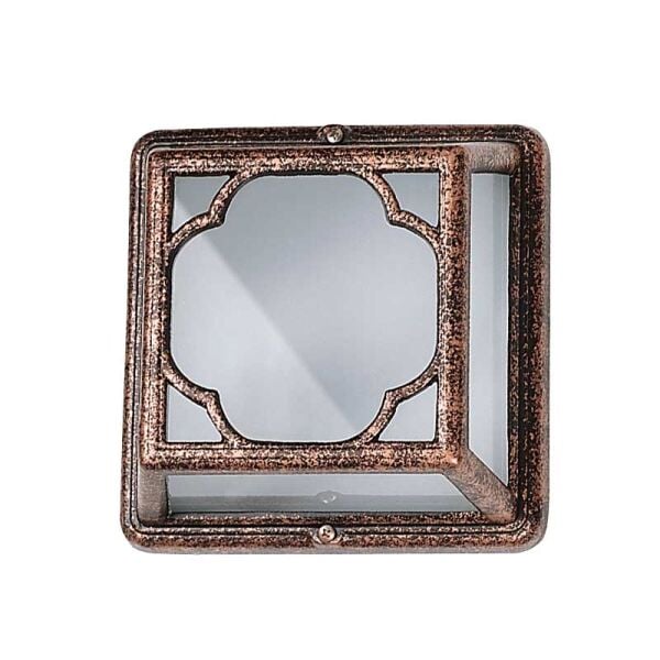 Alüminyum Metal Park Bahçe Tavan Aydınlatma Feneri 20x20cm