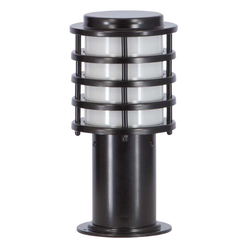 Alüminyum Metal Park Bahçe Armatür 17x35cm