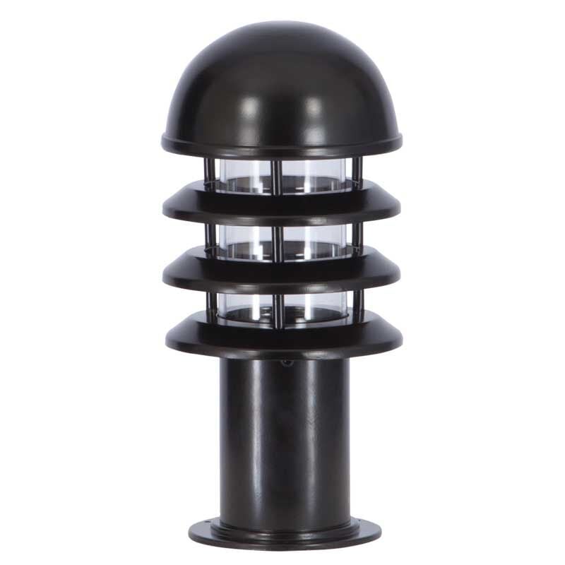 Alüminyum Metal Park Bahçe Aydınlatma Babası 18x40cm