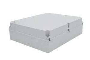 400x480x140 mm Düz Yüzeyli Kare Sıva Üstü ABS Opak Buat, IP67 H.Free